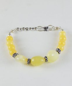 Yellow aventuren bracelet| Chakra|Heart Chakra Bracelet|Gemstone Bracelet- jayavision