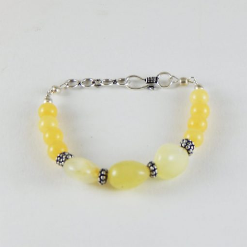 Yellow aventuren bracelet| Chakra|Heart Chakra Bracelet|Gemstone Bracelet- jayavision