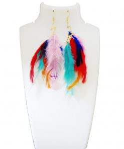 Bird Feathers Earrings